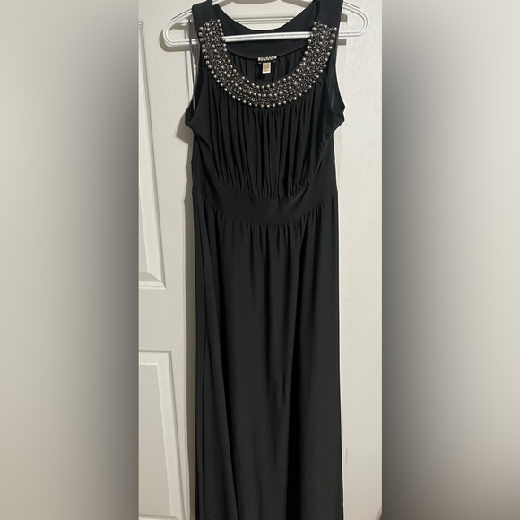 Dark gray evening dress - Picture 2 of 5